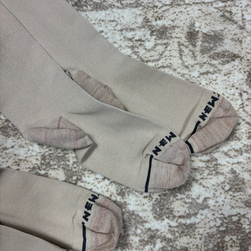 Newzill 2 Pair Bundle of Nude Copper‎ Infused Dress Compression Socks Size S/M